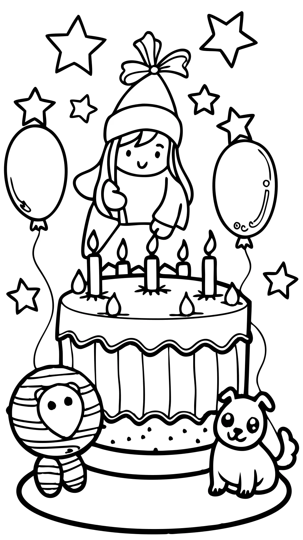 happy birthday jesus coloring page